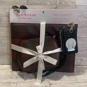 Isaac Mizrahi tablet holder set, NWT